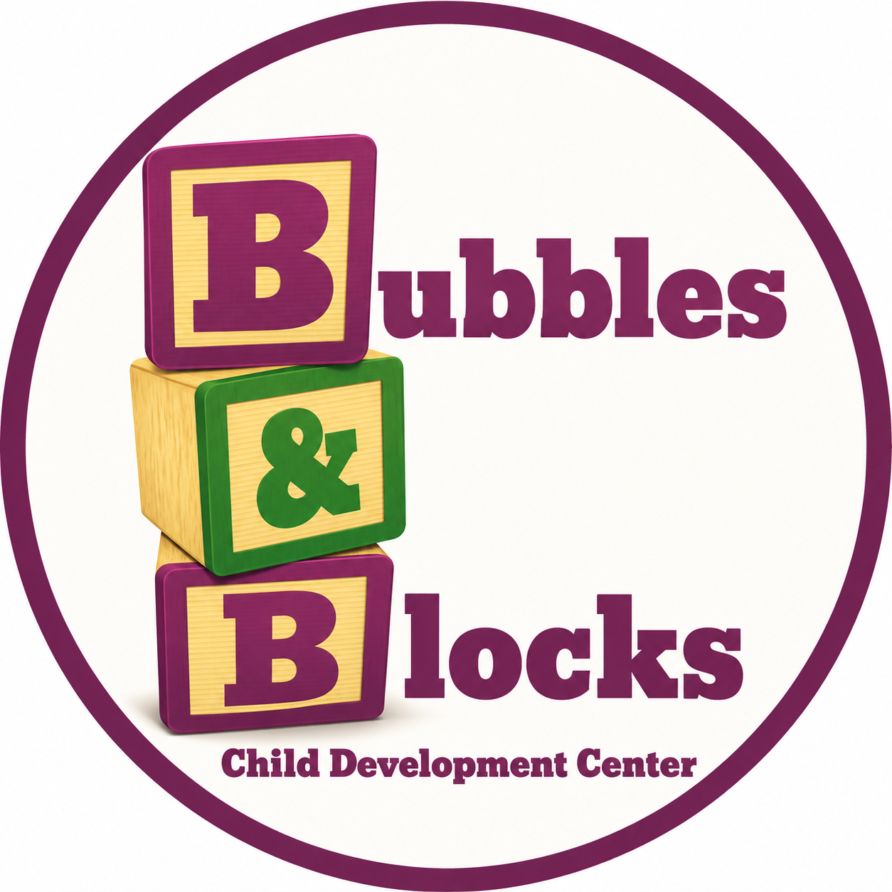 Bubbles and Blocks Child Development Center — kids activities sponsor